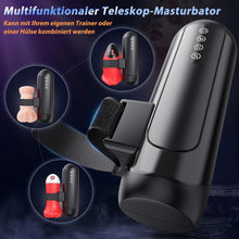 Load image into Gallery viewer, Masturbieren für Männer, Elektrischer Masturbator Sex Spielzeug für die Männer mit 6 Teleskopfunktion und 5 Einstellbaren Geschwindigkeiten 10 Vibrations Masturbatoren Sexspielzeug