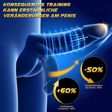 Load image into Gallery viewer, Masturbieren für Männer Penis Vibrator Eichel Stimulation, Sex Spielzeug für die Männer Extrem Oralsex Masturbatoren 10 Modi, Vibratorensets Sexspielzeug für Männer Zunge Solo Paare Taschenmuschi