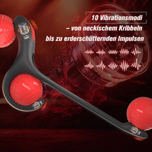 Load image into Gallery viewer, Analplug Prostata Hoden Stimulation Männer mit Penisring Klitorisstimulator, Anal Butt Plug Dildo Sex Spielzeug für die Männer Paare Frauen, Penis Ring Vibrator App, Cockring Sexspielzeug Vibration