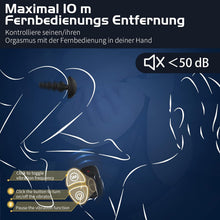 Load image into Gallery viewer, Wakelust Analplug Anfänger Analvibratoren 16 Vibrationsmodus Mit Fernbedienung und 5 Anders Größen Analkugeln, Sexspielzeug Für Paare Frauen Männer Buttplug G-Punkt Prostata Stimulator Massagegerät