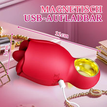 Load image into Gallery viewer, Vibrator für Frauen Sex Spielzeug für die Frau,Vibratorensets für Frauen Zunge Lecken Klistoris mit 8 Zungelecken Vibrationmodi Sexspielzeug Leise Stimulation G-punkt Sex Toys für Frauen