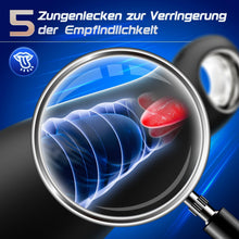 Load image into Gallery viewer, Sex Spielzeug für die Männer Masturbator, Elektrischer Masturbieren für Männer mit 5 Zungenleckmodi Hohler Ring, 3IN1 Penis Vibrator Sexspielzeug 360° Umwickeln Penistrainer 10 Vibrationsmodi Sex Toys