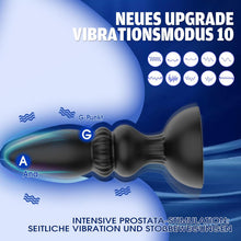 Load image into Gallery viewer, Analvibratoren für Mann mit 10 Vibration Analplug# für Männer mit App-Steuerung analvibrator Anal toy Buttplug Prostata Stimulator Anal Plug Vibratorensets Sex Spielzeug für Paare
