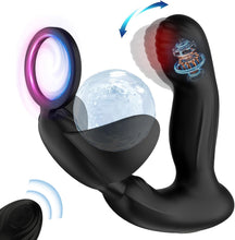 Load image into Gallery viewer, Analvibratoren für Mann Vibratorensets für Männer, Prostata Stimulation Männer mit 10 Schnapp- und Vibrationsmodi Anal Vibrator Analplug für Männer Sex Spielzeug für die Männer Sex Toyset für Man