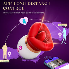 Load image into Gallery viewer, Sauger Vibration für Frauen 360°Rotierende Vibrator Sex Spielzeug für die Frau mit 3 Saugmodi 10 Zungenlecken Sexspielzeug für Klitoris Stimulator Erotik Sex Toys, Sex Spielzeug für die Paare mit APP