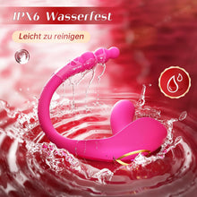 Load image into Gallery viewer, Vibration für Frauen Sex Spielzeug für die Frau Paare mit APP, 2in1 Vibrator G-Punkt Anal Klitoris Vibratorensets 10Modi, Leise Tragbarer Vibratoren Bdsms Sexspielzeug Extrem Sex Toyset für Woman Rosa