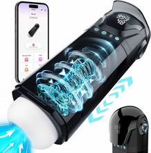 Load image into Gallery viewer, PRONFANS Sex Spielzeug für die Männer Masturbator, 9 Saugen &amp; Stöße &amp; Vibratorensets 3D Pussy Masturbieren für Männer Penispumpe, APP Taschenmuschi Blowjob Sexspielzeug Masturbatoren Penis Sex Toys