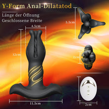 Load image into Gallery viewer, Analvibratoren für Männ Prostata Stimulation Männer Analplug für männer Vibrator Buttplug Sex Spielzeug Mit Tension Shock Funktion Sex Spielzeug für die Manner Anal Vibrator Anal dildo
