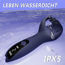 Load image into Gallery viewer, Finger Penis Trainer Vibrator mit 9 Vibrationsmodi,Eichelvibrator Eichel Stimulator Masturbatoren Mann Sexspielzeug für Männer Solo