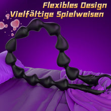 Load image into Gallery viewer, Flüssigsilikon Analplug Analkugeln mit 10 Vibrationsmodi Anal Dildo &amp; Analvibratoren für Männer und Frauen 36cm Sex Spielzeug für die Paare BDSM Dildo Anal Beads Prostata Stimulation Männer