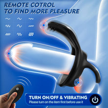Load image into Gallery viewer, Eherson Penisring Vibrator, Penisringe Sex Spielzeug für Paare mit 9 Vibrationsmodi für Penis Hoden Perineum, Penis Ring zur Potenzsteigerung,Cockring Sex Spielzeug für die Männer Sexspielzeug
