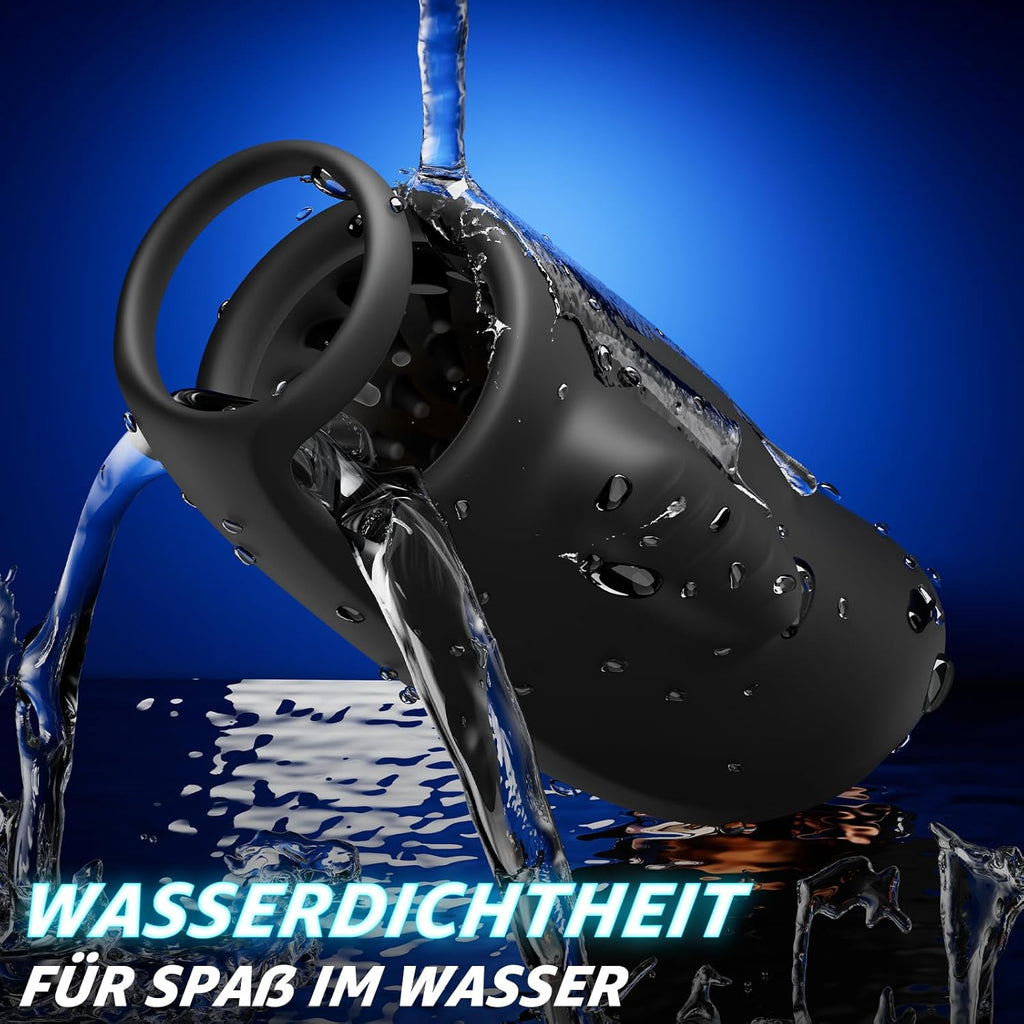 Masturbieren für Männer Penis Vibrator Eichel Stimulation Trainer,Sex Spielzeug für die Männer Zunge Oralsex Masturbator 9 Modi, Sex Toyset für Man Vibratorensets Sexspielzeug Solo Masturbatoren