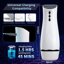 Load image into Gallery viewer, Elektrischer Masturbator Cup mit 10 Vibration &amp; 10 Saugmodi, Sex Spielzeug für die Männer solo, Taschenmuschi Masturbieren für Männer Penis Masturbatoren, Sex Toys mit 3D Vagina Pussy
