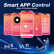 Load image into Gallery viewer, Penisring Vibrator mit App, Sex spielzeug für Paare extrem sex, Penisringe Erotik Sex Spielzeug für die Männer, Cockring für Klitoris Penis, Erotisches Pleasure Ring mit 5 Vibrationsmodi Sex Toys