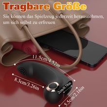 Load image into Gallery viewer, Fingervibrator für Sie Klitoris und G-Punkt mit 10 Vibrationsmodi, Erotik Sex Toy Tragbare Nippel Stimulator Fingerhülle mit Silikon Textur Bürste Sexspielzeug für Paare Frauen