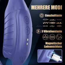 Load image into Gallery viewer, Elektrischer Masturbator Penistrainer Vibrator, Masturbieren für Männer mit 9 Vibration, 4IN 1 Sexspielzeug Penis Eichel Hodensack AnalVibrator Prostata Stimulator Masturbatoren Sex Spielzeug für Männ