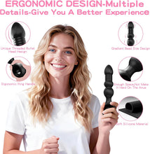 Load image into Gallery viewer, Analvibratoren für Mann, Wordone Analplug für Männer mit 10 Vibrationen&amp;7 Stoßbewegungen, Buttplug Prostata Stimulation Sex Spielzeug für die Männer, Analspielzeug-Analplug# für Frauen Paare