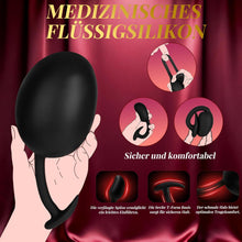 Load image into Gallery viewer, Neuer Aufblasbar Analplug Mit Magnetverschluss-System für Luftpumpe Sex Spielzeug für die Männer, Verstellbar Riesen Dildo Butt Plug Abnehmbarer, Sex Toys Anal Plug SM Sexspielzeug für Paare Frauen