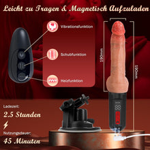 Load image into Gallery viewer, Dildo mit 5 Stoßfunktion &amp; 10 Vibration für Frauen, Vibrator Sex Spielzeug für Paare, Sex Spielzeug für die Frau Männer, Vibratorensets für Frauen Männer, Dildos Sexmaschine Maschinen &amp; Geräte