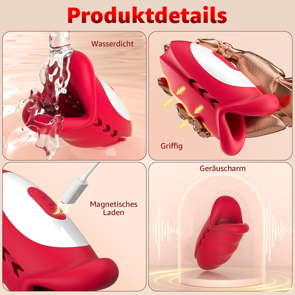 10 Peristaltikmodi und Vibrationsfunktion mit 3 Motoren, Sex Spielzeug für die Männer Vibratorensets,Masturbatoren 360° Penis Stimulator Sex Toys