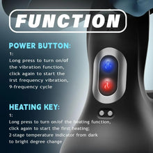 Load image into Gallery viewer, 360° Hoden Vollabdeckungsstimulator Penistrainer Cock Ring mit 9 Vibrations &amp; Heizmodi