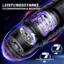 Load image into Gallery viewer, Masturbator Sexmaschine Maschinen &amp; Geräte Masturbieren für Männer mit 7 Modi Teleskopfunktion und Rotation, Sex Spielzeug für die Männer, Penis App-Steuerung LCD Display Masturbatoren