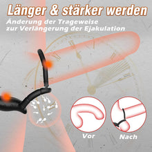 Load image into Gallery viewer, Prostata Stimulation Männer mit Penisring &amp; verlängerte Analvibratoren Sex Spielzeug für die Männer mit APP Vibratorensets für Männer 9 Vibrationsmodi Analplug Sex Spielzeug für die Paare