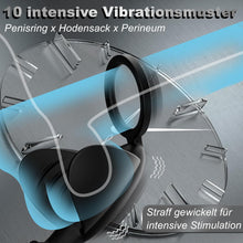 Load image into Gallery viewer, Analvibratoren für Mann Vibratorensets für Männer, Prostata Stimulation Männer mit 10 Schnapp- und Vibrationsmodi Anal Vibrator Analplug für Männer Sex Spielzeug für die Männer Sex Toyset für Man