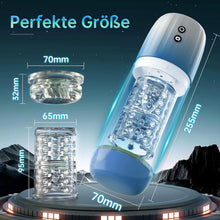 Load image into Gallery viewer, Elektrischer Masturbator Cup,Masturbieren für Männer mit 7Saugmodi und 7Rotationsmodi,Sex Spielzeug 3D Vagina Pocket pussy Sex toys Sexspielzeug Solo IPX7 Blowjob Muschi Sex spielzeug für die männer