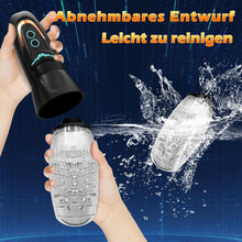 Load image into Gallery viewer, SENSIVO Masturbator Sex Spielzeug für die Männer mit 10 Vibrations &amp; 8 Stoß und Rotationsmustern, 3 in 1 Sexspielzeug Masturbieren für Männer Elektrisch, Taschenmuschi Vibratorensets für Männer