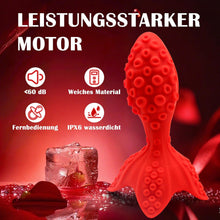 Load image into Gallery viewer, Oktopus Analvibrator Prostata Vibrator mit 7 Vibrationsmodi und 7 360°Rotationsmodi Prostata Stimulation Männer mit Fernbedienung Analvibrator Buttplug Analplug Sex Spielzeug die Männer Paare