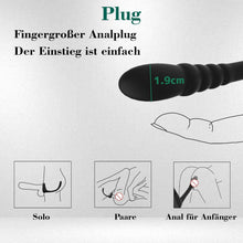 Load image into Gallery viewer, Prostata Stimulation Männer Sex Spielzeug für die Männer, Vibratorensets Analplug für männer Penisringe Vibrator Analvibratoren für mann Sexspielzeug für Paare Cockring groß mit 10 Vibrationsmodi