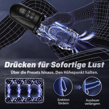 Load image into Gallery viewer, Elektrischer Masturbator Masturbieren für Männer, 7 Vibration 7 Saugmodi Sex Spielzeug für die Männer, Realistische Taschenmuschi Sexspielzeug mit Doppel-Starkmotor, Penispumpe Masturbatoren Sex Toys