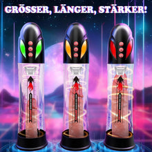Load image into Gallery viewer, Penis Pumpe Sex Spielzeug für die Männer - Penispumpe für Penisvergrößerung mit 4 Saugenmodi &amp; 4 Druckmodi