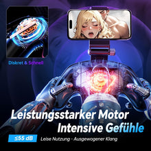 Load image into Gallery viewer, Masturbator Mann mit Handyhalter &amp; Doppelseitigen Tasten, 5 Schubmodi, 1-10 cm Stoßweg, Masturbator Männer Sex Sexspielzeug Masturbatoren