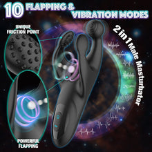 Load image into Gallery viewer, Penisvibrator mit Klopf- und Vibrationsfunktion