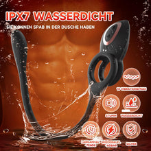 Load image into Gallery viewer, Eieffncie Penisring Sex spielzeug für Paare Extrem Sex,Dual Penis Ring Erotik Sex Spielzeug für die Männer,Sexspielzeug für Klitoris 10 Vibrationsmodi,Prostata Stimulation Männer mit Fernbedienung