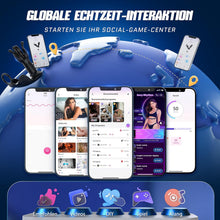 Load image into Gallery viewer, Soulour Analvibratoren für Mann Prostata Stimulation Männer, 4 IN 1 Expansions- und Schubmodi Analplug mit Penisring &amp; Hodenvibration, Sex Spielzeug für die Männer Anal Plug Vibrator mit 9x9 Modi Reif