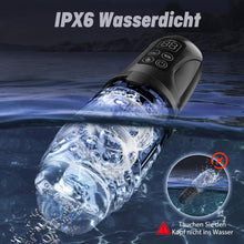 Load image into Gallery viewer, Elektrischer Masturbator Masturbieren für Männer, 7 Vibration 7 Saugmodi Sex Spielzeug für die Männer, Realistische Taschenmuschi Sexspielzeug mit Doppel-Starkmotor, Penispumpe Masturbatoren Sex Toys