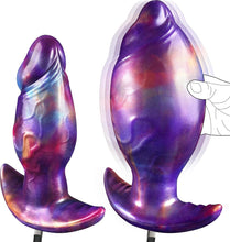 Load image into Gallery viewer, Aufblasbar Analplug Anal Dildo Butt Plug mit Pumpe BDSM Extrem Inflatable Anal Plug Analdildo Analtoy Analdehner Monster Dildo XXL Silikon Groß Dick für Männer Frauen