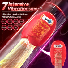 Load image into Gallery viewer, Elektrische Penispumpe – Sexspielzeug für Männer – Pumpen &amp; Vergrößerer, Masturbator für Männer mit 5 Saugstufen und 7 Vibrationsmodi, Penisvergrößerer für Männer zur Förderung der Erektion