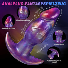 Load image into Gallery viewer, Aufblasbar Analplug Anal Dildo Butt Plug mit Pumpe BDSM Extrem Inflatable Anal Plug Analdildo Analtoy Analdehner Monster Dildo XXL Silikon Groß Dick für Männer Frauen