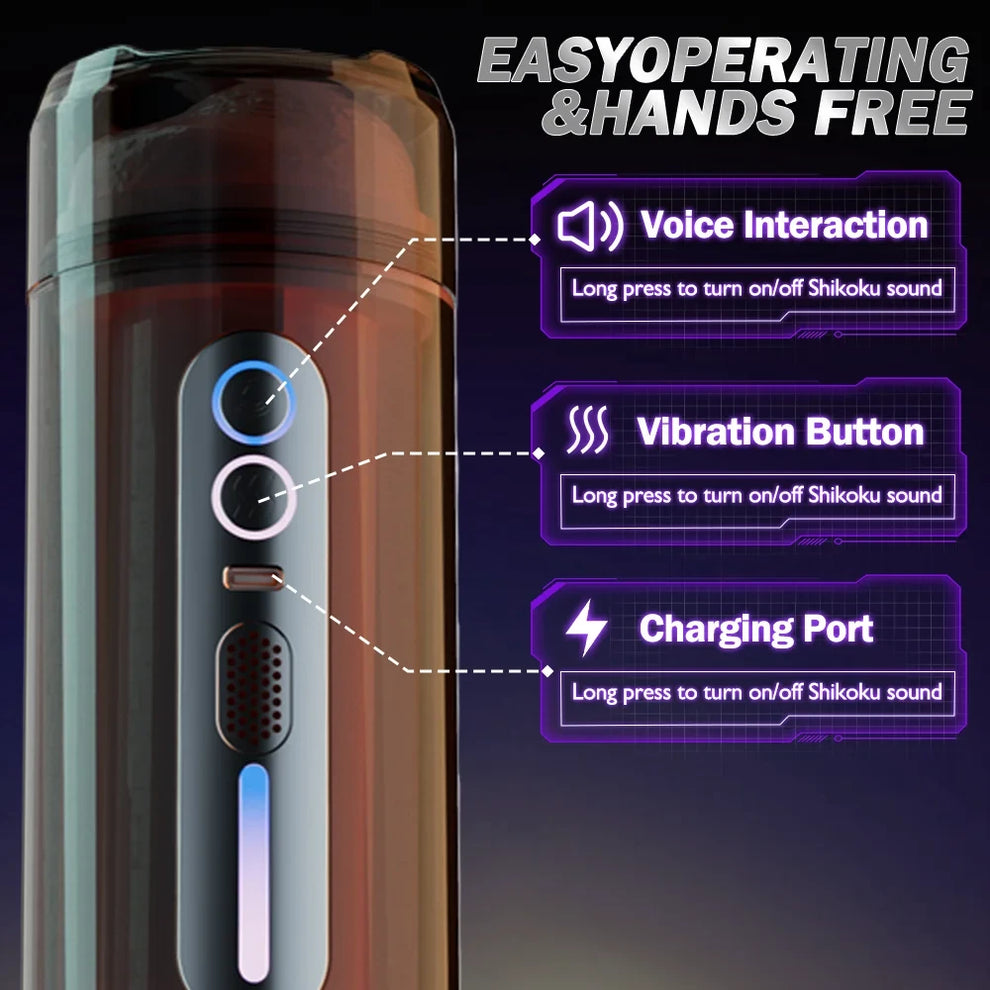 Turbo Stroker – Vibrierender Masturbator für Männer