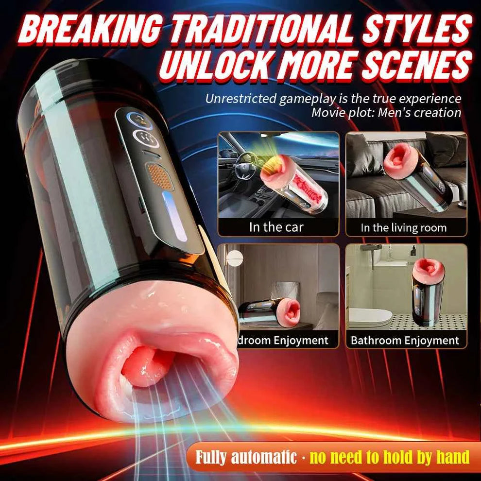 Turbo Stroker – Vibrierender Masturbator für Männer