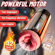Load image into Gallery viewer, Turbo Stroker – Vibrierender Masturbator für Männer