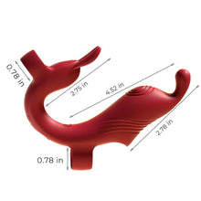 Load image into Gallery viewer, Rabbit-Fingervibrator für Frauen – Stimulator für Brustwarzen, Klitoris und G-Punkt für Paare