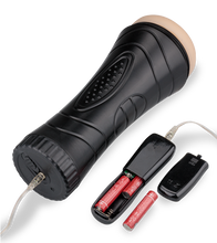 Load image into Gallery viewer, Blowjob-Masturbator mit Vibration