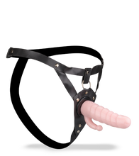 Load image into Gallery viewer, Doppeldildo mit O-Ring-Gurt