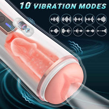 Load image into Gallery viewer, Desire Flow – Vibrierender Masturbator-Becher