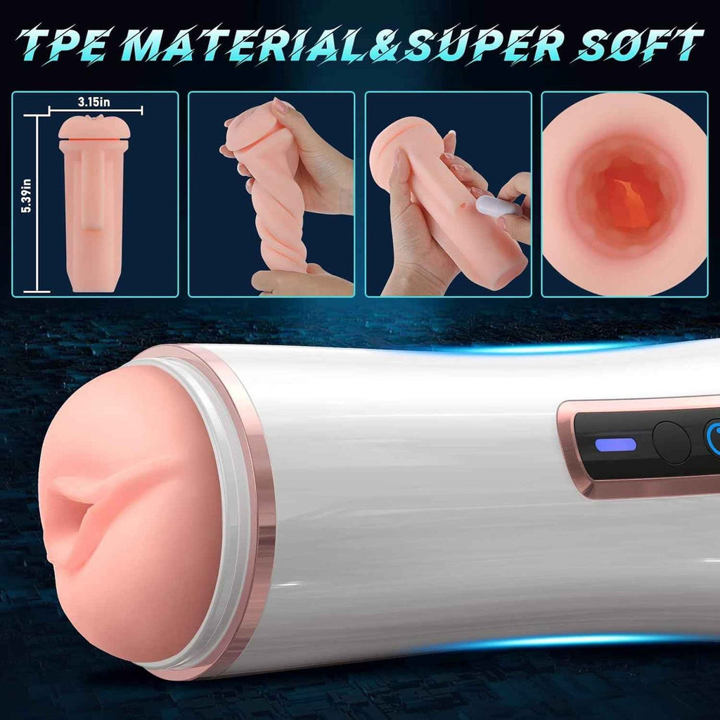 Desire Flow – Vibrierender Masturbator-Becher
